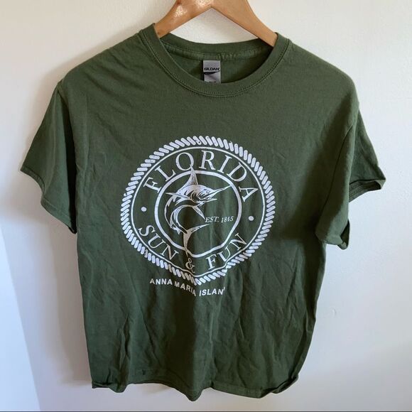 Florida green graphic T-shirt - Picture 4 of 7